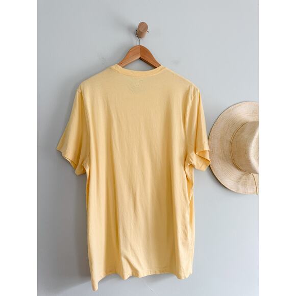 J.Crew Factory | NWOT Cotton washed jersey tee in Yellow | Sz XL - Picture 6 of 7